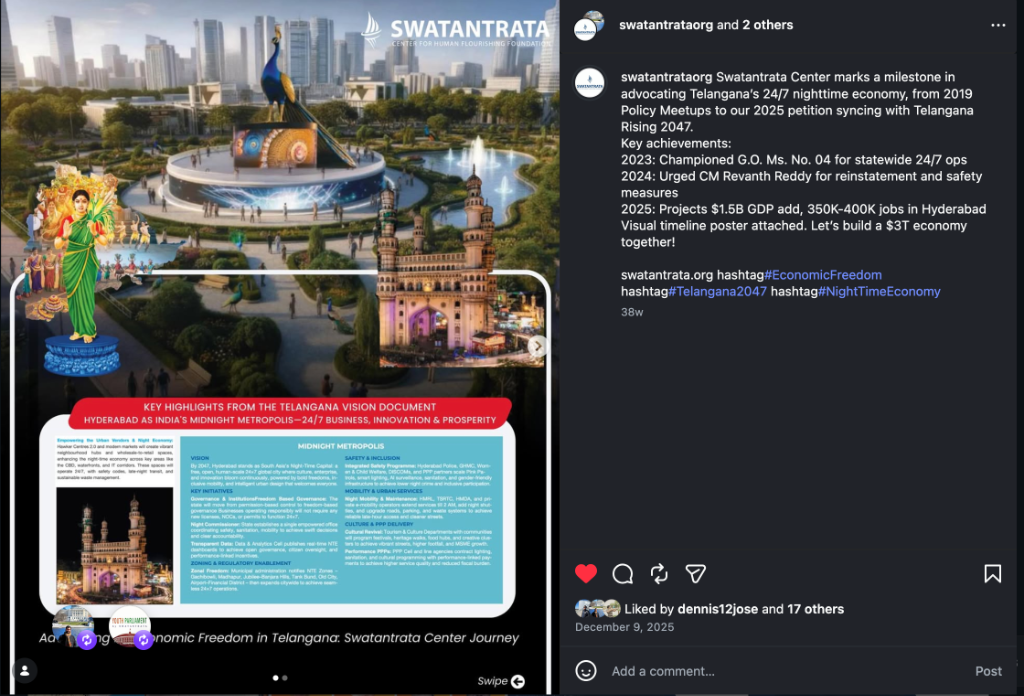 Telangana Rising Vision Document: Midnight Metropolis Highlights